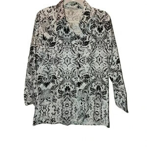 Misell Black and White Top